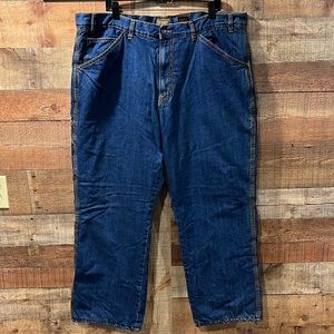 Schmidt workwear fleece lined jeans men's 42/30